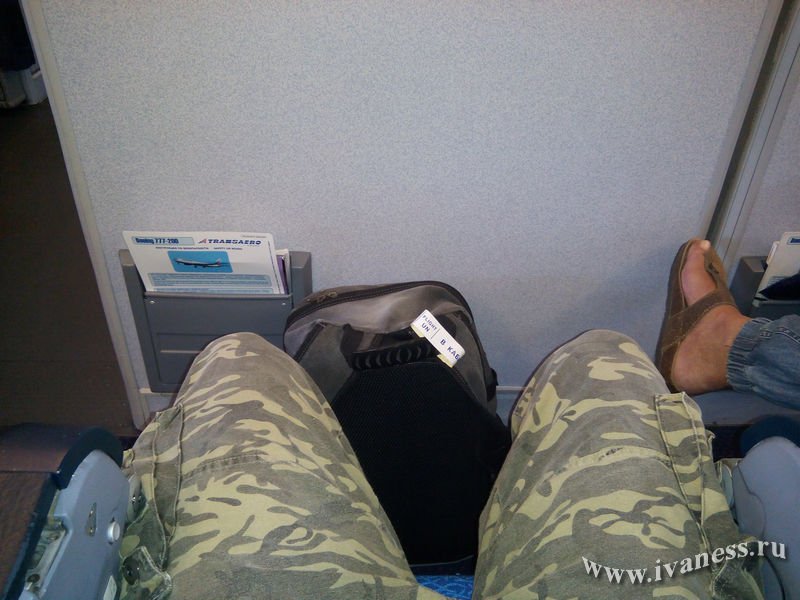 Трансаэро: Бангкок-Петербург